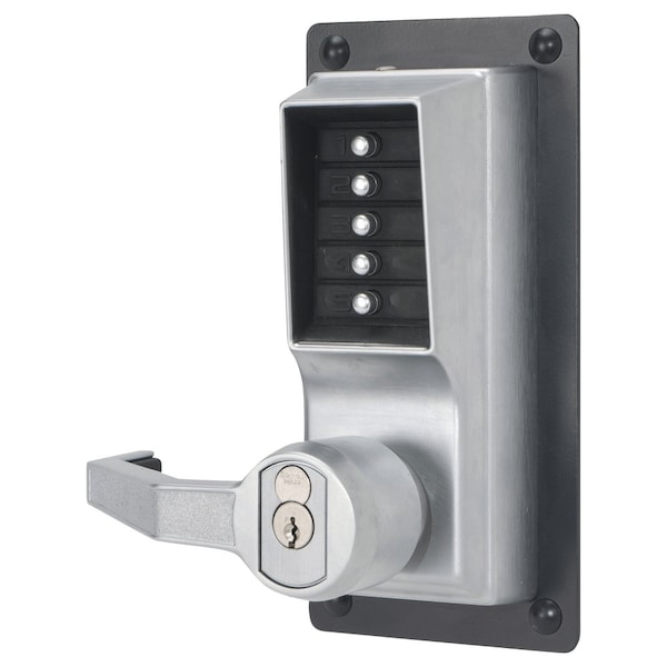 Dormakaba Rim Exit Trim with Keypad LLP1020C-26D-41 - main